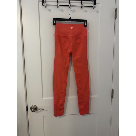 Orange GymShark Leggings - Picture 3 of 6